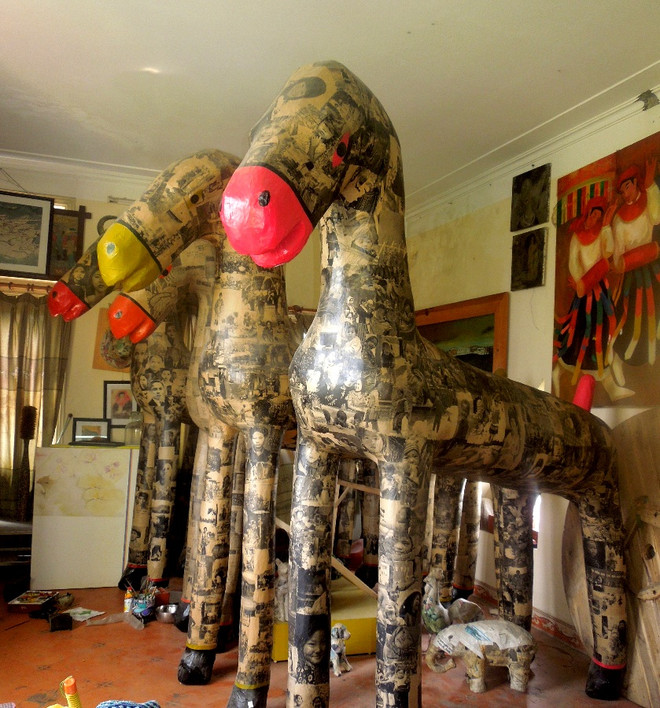 Triển lãm sắp đặt kết nối giữa văn hóa và lịch sử Việt Nam-Pháp ảnh 1