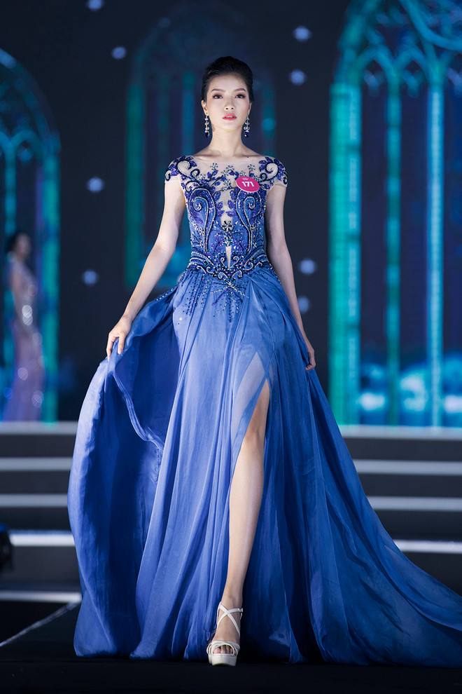 Thí sinh Hoa hậu Việt Nam lộng lẫy trong những thiết kế dạ hội ảnh 5