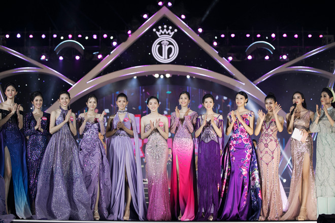 Thí sinh Hoa hậu Việt Nam lộng lẫy trong những thiết kế dạ hội ảnh 1