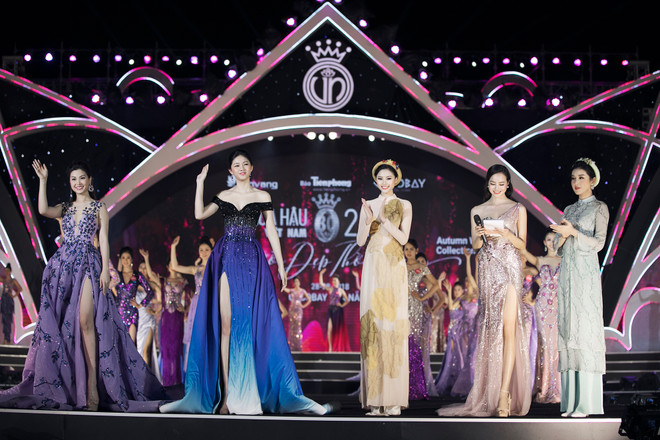 Thí sinh Hoa hậu Việt Nam lộng lẫy trong những thiết kế dạ hội ảnh 3