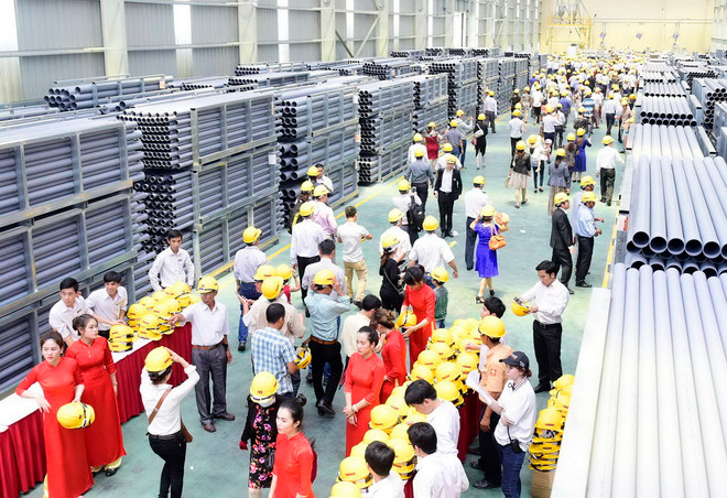 Tập đoàn Hoa Sen đưa vào hoạt động nhà máy ống nhựa tại Bình Định ảnh 1