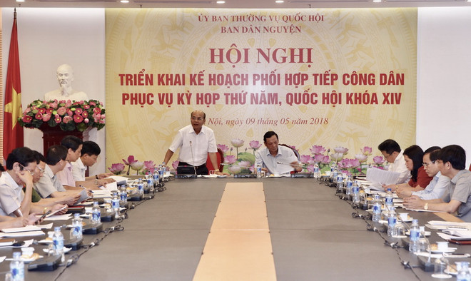 Phối hợp tiếp công dân phục vụ Kỳ họp thứ 5, Quốc hội khóa XIV ảnh 1