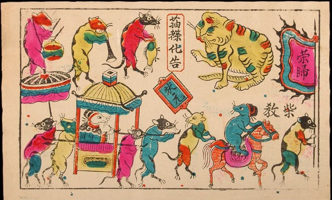 Năm Tý ngẫm lại những dấu ấn của chuột trong văn hóa dân gian ảnh 1