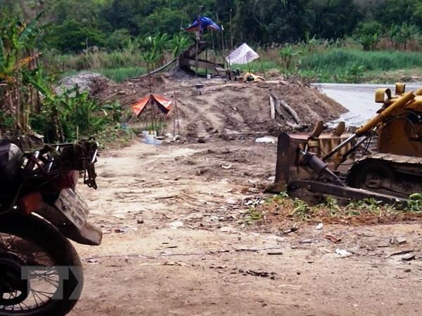 Đắk Nông xác minh dấu vết khai thác quặng ở vùng rừng giáp ranh ảnh 1