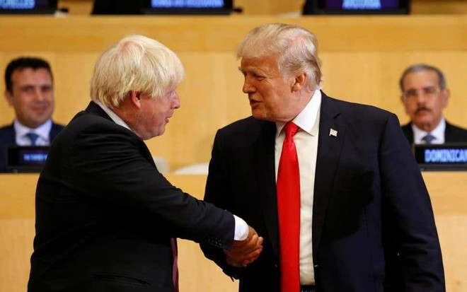 Tổng thống Mỹ Trump điện đàm với tân Thủ tướng Anh Boris Johnson ảnh 1