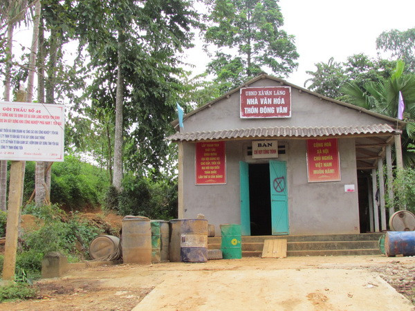 Yên Bái: Biến nhà văn hóa thành... ban chỉ huy công trường ảnh 1