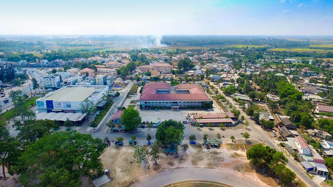 Một góc Trảng Bàng. (Nguồn: Báo Tây Ninh) Tây Ninh: Công bố nghị quyết thành lập thị xã Hòa Thành và Trảng Bàng ảnh 1