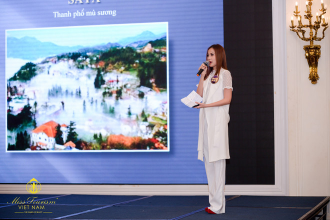 Thí sinh Hoa khôi Du lịch gấp rút luyện catwalk trước giờ G ảnh 7