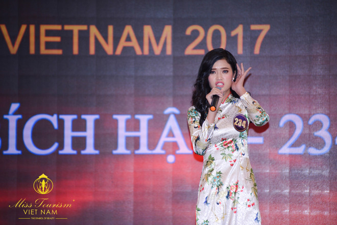 Thí sinh Hoa khôi Du lịch gấp rút luyện catwalk trước giờ G ảnh 11