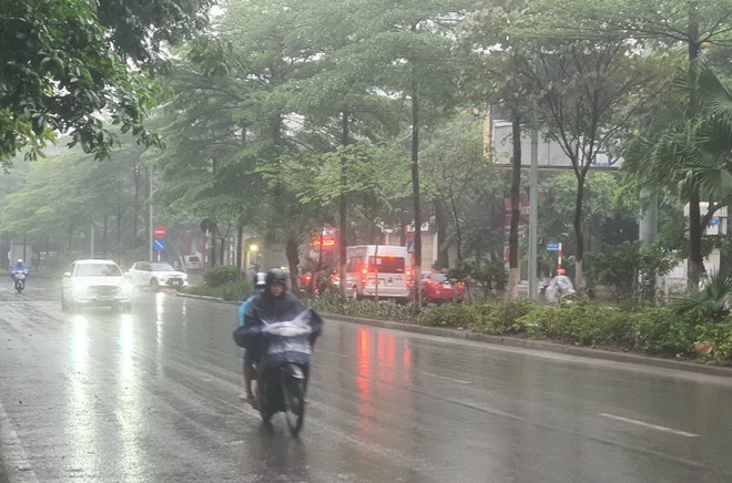 Ảnh minh họa. (Nguồn: Vietnam+) Khu vực Đông Bắc Bộ và Hòa Bình, Thanh Hóa có mưa to trong đêm 23/5 ảnh 1