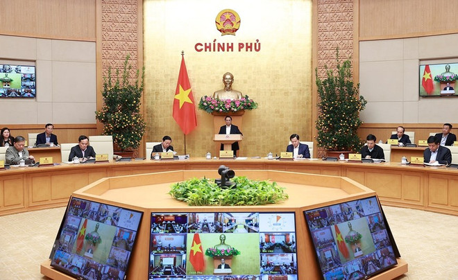 Nghị quyết phiên họp Chính phủ: Kinh tế-xã hội chuyển biến tích cực ảnh 1