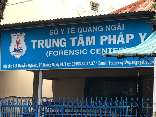 Trung tâm pháp y Quảng Ngãi. (Nguồn: TTXVN phát) Vụ án hối lộ tại Trung tâm pháp y Quảng Ngãi: Bắt thêm 2 đối tượng ảnh 1