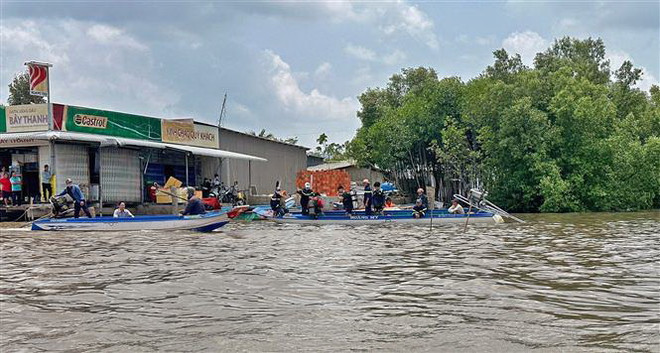 Cà Mau: Tìm thấy thi thể thiếu tá công an mất tích khi đi tuần tra ảnh 1