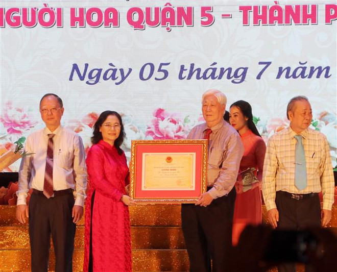 Tết Nguyên tiêu của người Hoa quận 5 Di sản Văn hóa Phi vật thể Quốc gia ảnh 1