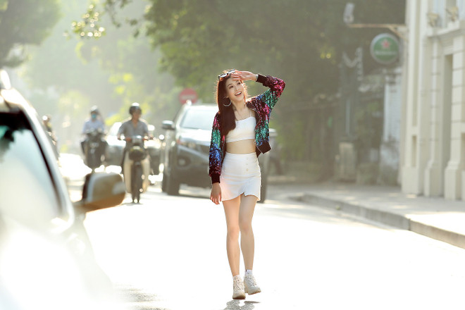 Á hậu Phương Nga nói tiếng Anh lưu loát khi giới thiệu về Hà Nội ảnh 6