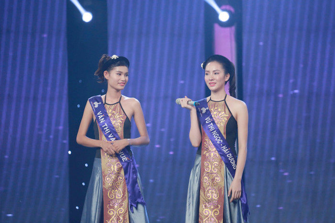 Liveshow 6 Hoa khôi Áo dài: Vũ Thị Ngọc bị loại vì “đứng hình” ảnh 4