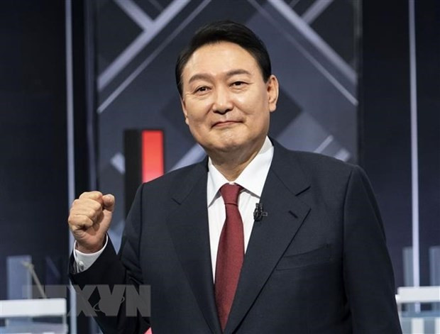 Ông Yoon Suk-yeol giành chiến thắng trong cuộc bầu cử tổng thống lần thứ 20 của Hàn Quốc. (Ảnh: THX/TTXVN) Hàn Quốc: Tổng thống đắc cử Yoon Suk-yeol chọn nơi ở mới ảnh 1