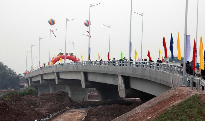 Hải Phòng khánh thành hai cây cầu kết nối các huyện phía Nam ảnh 1