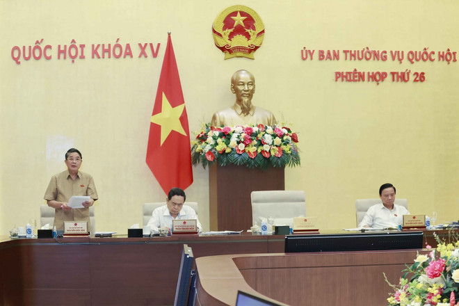 Phó Chủ tịch Quốc hội Nguyễn Đức Hải phát biểu. (Ảnh: Doãn Tấn/TTXVN) Ưu tiên giải quyết vấn đề cấp bách vùng khó khăn, đặc biệt khó khăn ảnh 2