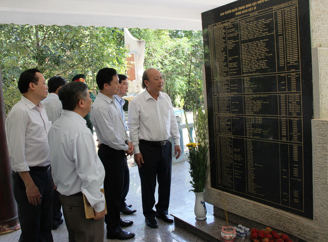 Tưởng niệm các liệt sỹ Ban Tuyên huấn Trung ương Cục miền Nam ảnh 1