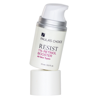 Paula's Choice - Resist 1% Retinol Booster: Tinh chất chống lão hóa chứa 1% retinol ở dạng bổ sung, có kết cấu gel lỏng, không chứa dầu, thích hợp cho da dầu mụn. Những bí quyết trị mụn dành cho phái đẹp ở từng lứa tuổi ảnh 3