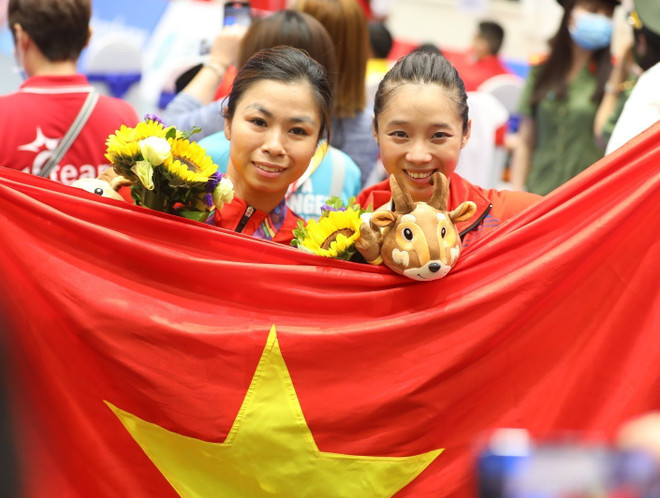 Gặp mặt nữ vận động viên đoạt huy chương Vàng tại SEA Games 31 ảnh 1
