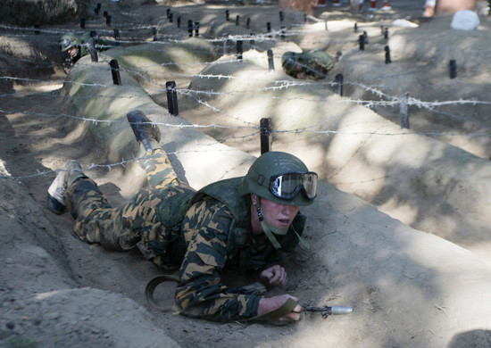 3.000 binh sỹ Quân khu miền Đông của Nga tập trận chiến thuật ảnh 1