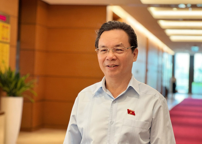 Đại biểu Hoàng Văn Cường, Đoàn đại biểu Quốc hội Hà Nội, Ủy viên Ủy ban Tài chính – Ngân sách của Quốc hội Việt Nam. (Ảnh: Mai Mai/Vietnam+) vnp_dai bieu hoang van cuong.jpg
