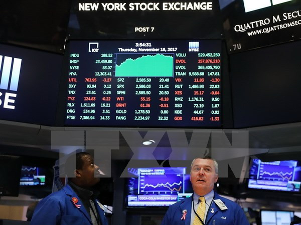 Sắc xanh "nở rộ" trên các thị trường chứng khoán Mỹ và châu Âu ảnh 1