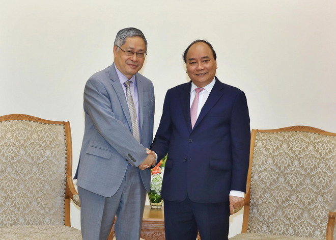 Thủ tướng Nguyễn Xuân Phúc tiếp lãnh đạo Ủy hội sông Mekong quốc tế ảnh 1