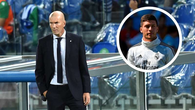 Zidane lên tiếng về việc có hiềm khích với Luca Jovic ảnh 1