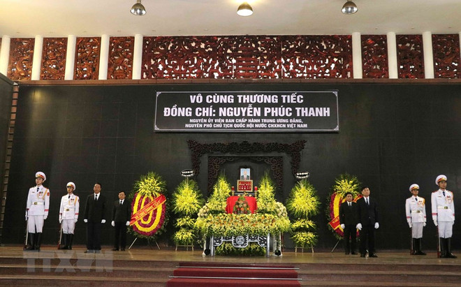 Tổ chức trọng thể Lễ tang nguyên Phó Chủ tịch QH Nguyễn Phúc Thanh ảnh 2