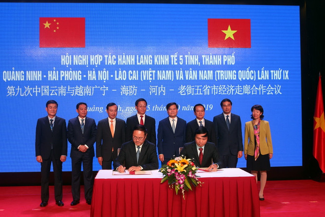 Hợp tác hành lang kinh tế 5 tỉnh, thành của Việt Nam-Trung Quốc ảnh 1