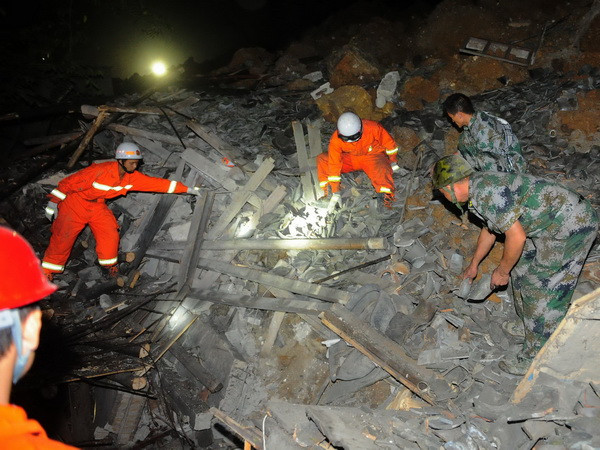 Trung Quốc: Lở đất ở Quý Châu, hàng chục người chết và mất tích ảnh 3