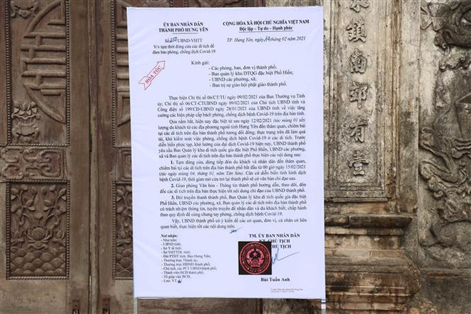 Hưng Yên tạm đóng cửa Khu di tích quốc gia đặc biệt Phố Hiến ảnh 2