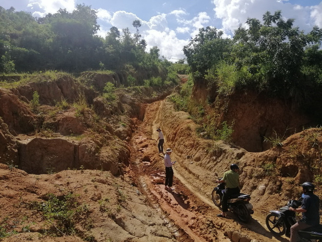 Đầu tư tuyến đường đến làng Đê Kôn sau phản ánh của TTXVN ảnh 1