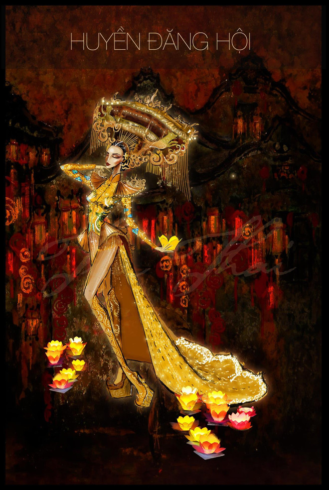 Miss Grand International: Lộ phác thảo bộ quốc phục của Kiều Loan ảnh 2