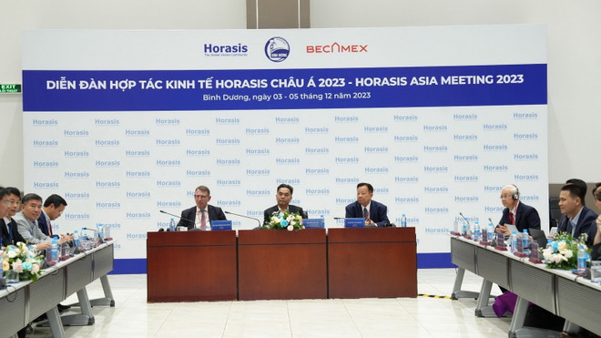 Diễn đàn Hợp tác Kinh tế châu Á Horasis 2023. (Ảnh: Dương Chí Tưởng/TTXVN) ttxvn-dien-dan-horasis-2-759.jpg