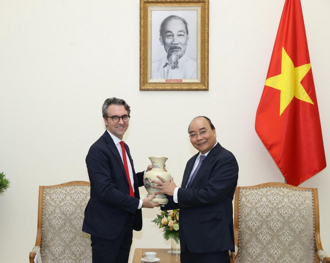 Thủ tướng Chính phủ tiếp Đại sứ, Trưởng phái đoàn EU tại Việt Nam ảnh 1