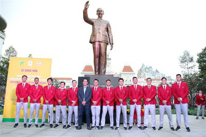 Họp mặt tiễn Đoàn thể thao Việt Nam khu vực phía Nam dự SEA Games 30 ảnh 1