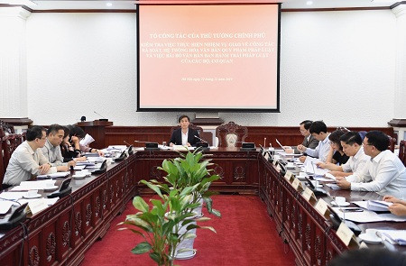 Công tác hậu kiểm văn bản quy phạm pháp luật còn những khâu yếu ảnh 1