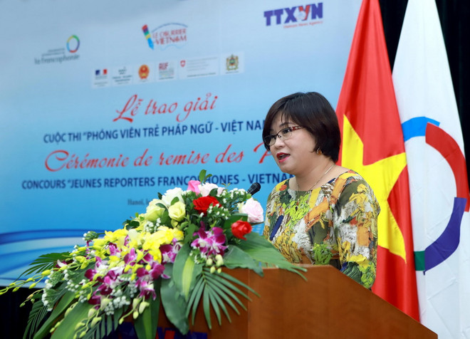 Trao giải Cuộc thi "Phóng viên trẻ Pháp ngữ-Việt Nam 2018" ảnh 5