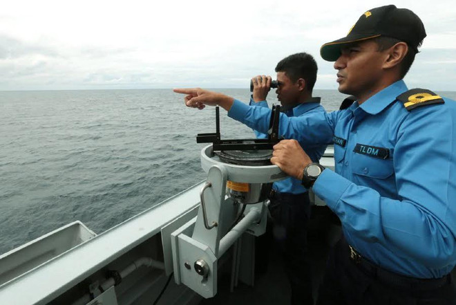 Malaysia tìm thấy 9 thủy thủ bị mất tích khi đang tuần tra biển ảnh 1