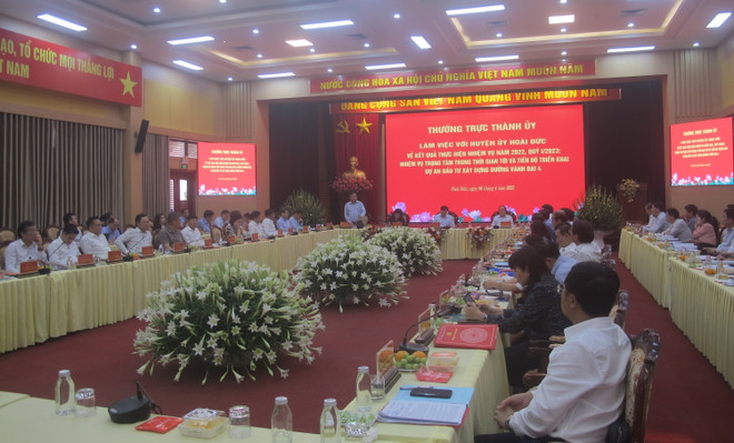 Hà Nội: Tập trung nguồn lực sớm đưa huyện Hoài Đức lên quận ảnh 1