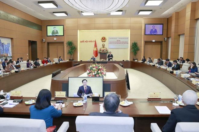 Tăng cường phối hợp giữa Ủy ban Thường vụ Quốc hội và MTTQ Việt Nam ảnh 1