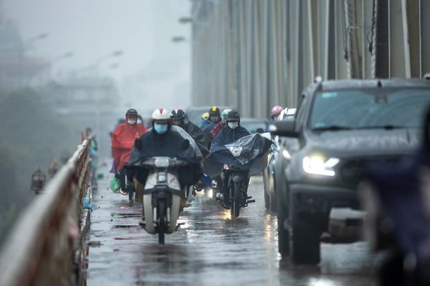 Đón không khí lạnh tăng cường, khu vực Bắc Bộ có mưa dông ảnh 1