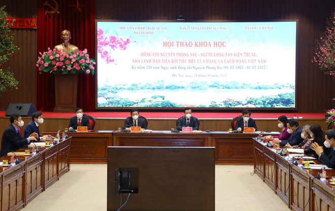 Hội thảo về Nguyễn Phong Sắc - người cộng sản kiên trung của cách mạng ảnh 1