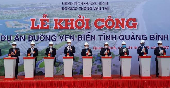 Đầu tư gần 2.200 tỷ đồng xây dựng đường ven biển ở Quảng Bình ảnh 1