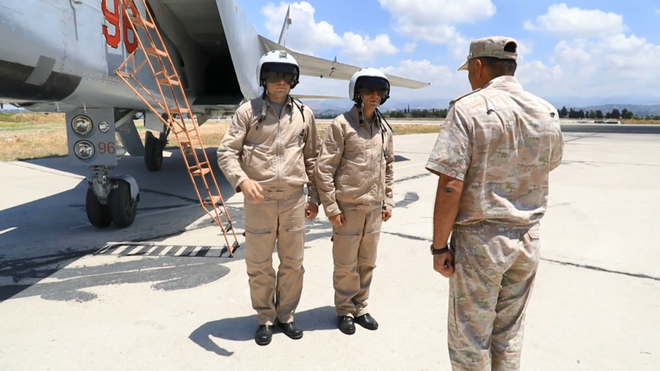 Hải quân và Không quân Nga tập trận chung ở Đông Địa Trung Hải ảnh 1