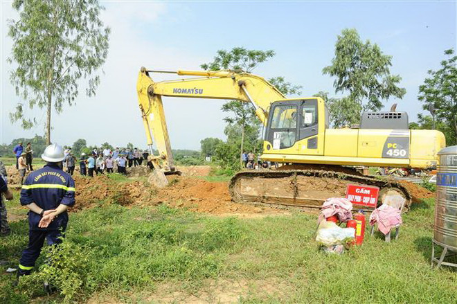 Hà Nội: Cưỡng chế giải phóng mặt bằng để thực hiện cải tạo sông Tích ảnh 1